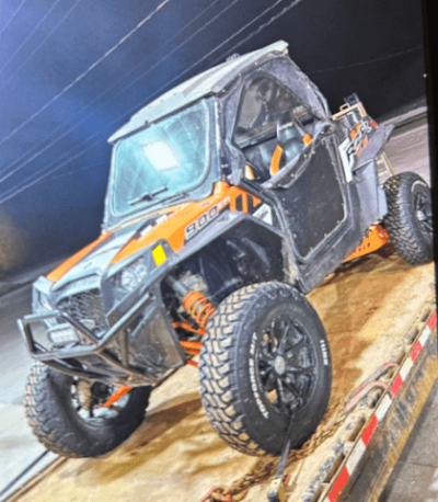 Un véhicule côte à côte a été volé près de Caraquet