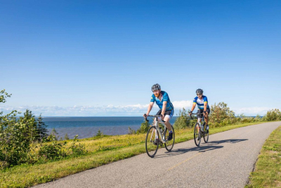 Ouverture de la Véloroute de la Péninsule acadienne