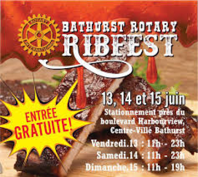 Place au Rotary Ribfest de Bathurst