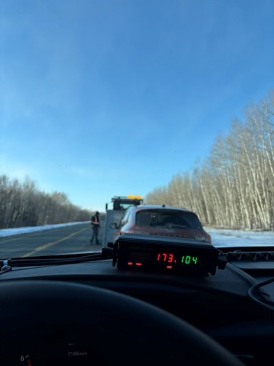 Chaleur : un automobiliste &eacute;pingl&eacute; &agrave; tr&egrave;s haute vitesse