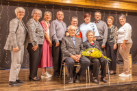 M&eacute;daille du souverain pour une citoyenne de Lam&egrave;que